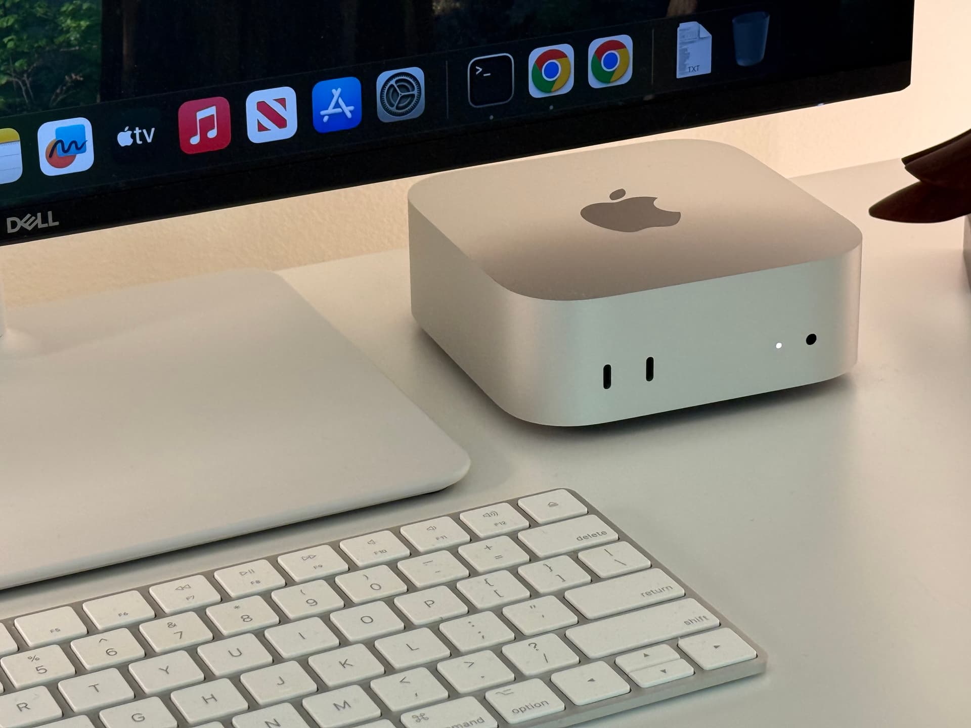 Mac Mini running MOCO automation in Maai Designs studio
